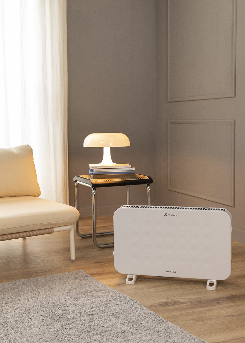 WARM HANDY - Convection Electric Fan Heater - 2000W - Create Ikohs