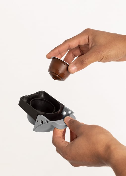 Adapter für Multikapsel- und Kaffeemehl-Espressomaschine POTTS