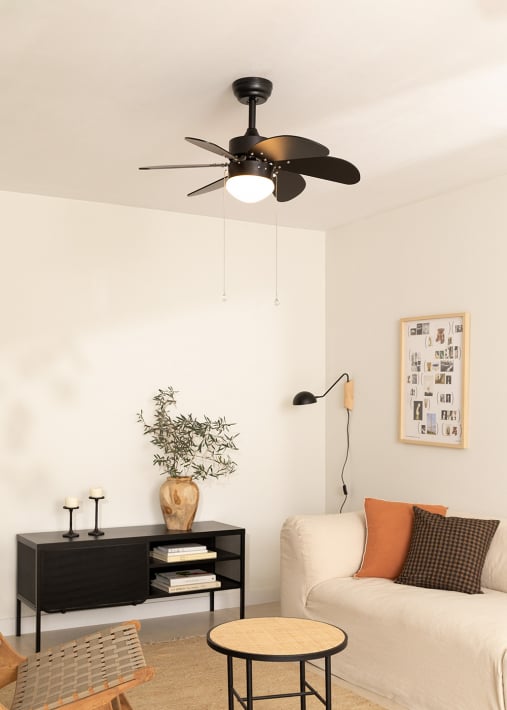 WINDLIGHT EASY - Leiser Deckenventilator 53W Ø86 cm