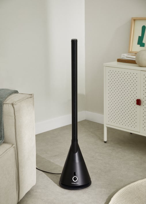 AIR TOWER - Blattloser Turmventilator 26W