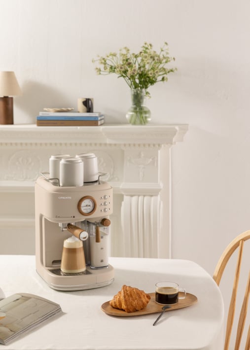 THERA RETRO PRO - Halbautomatische Espresso-Kaffeemaschine 20bar