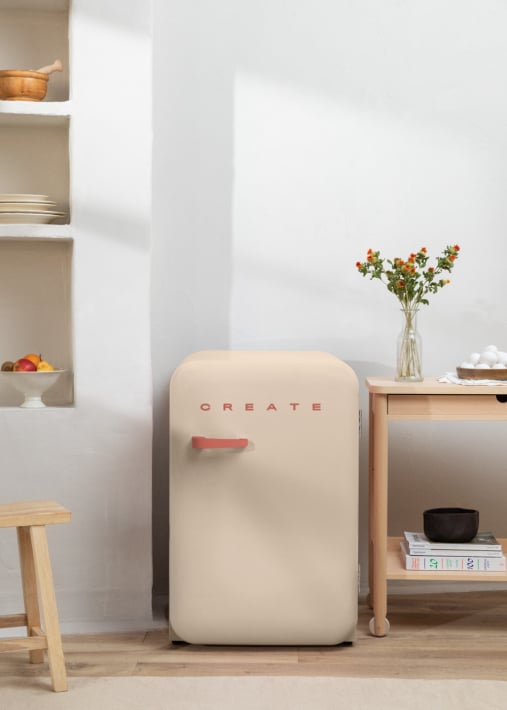 FRIDGE RETRO 107L - Kühlschrank im Retro-Stil