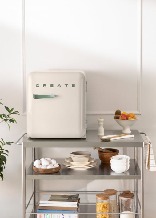 FRIDGE RETRO 48L - Kühlschrank im Retro-Stil