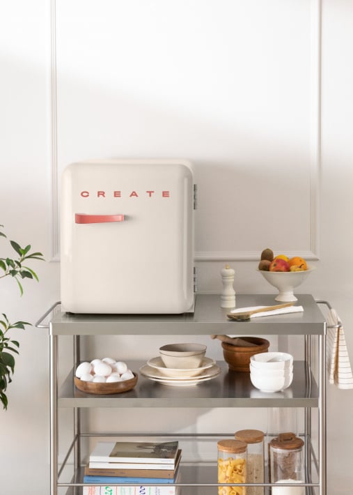 FRIDGE RETRO 48L - Kühlschrank im Retro-Stil