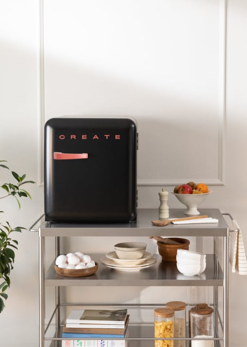 FRIDGE RETRO 48L - Kühlschrank im Retro-Stil