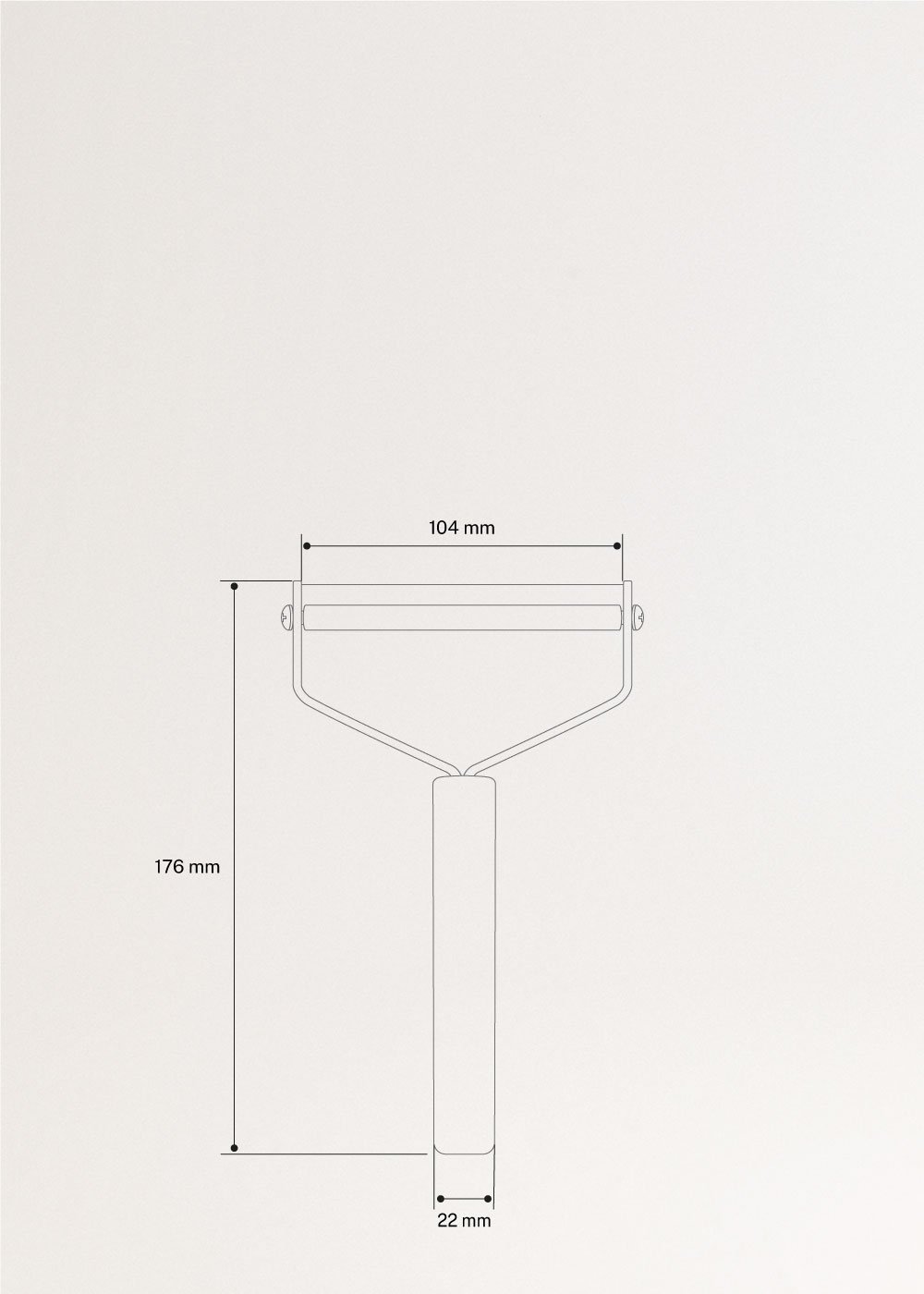 KITCHENWARE ESSENTIALS - Käsehobel mit Griff aus Akazienholz, medidas foto vertical
