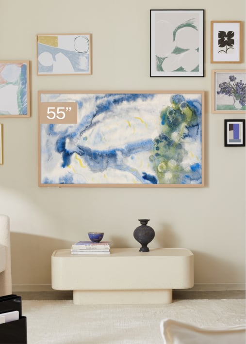 TV ART MATTE - Smart TV QLED 4K mit Antireflexionsbildschirm und Kunstgalerie