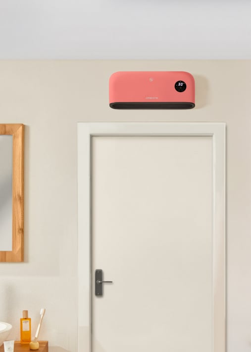 WARM WALL PRO - Keramischer Wand- oder Bodenheizkörper mit WiFi