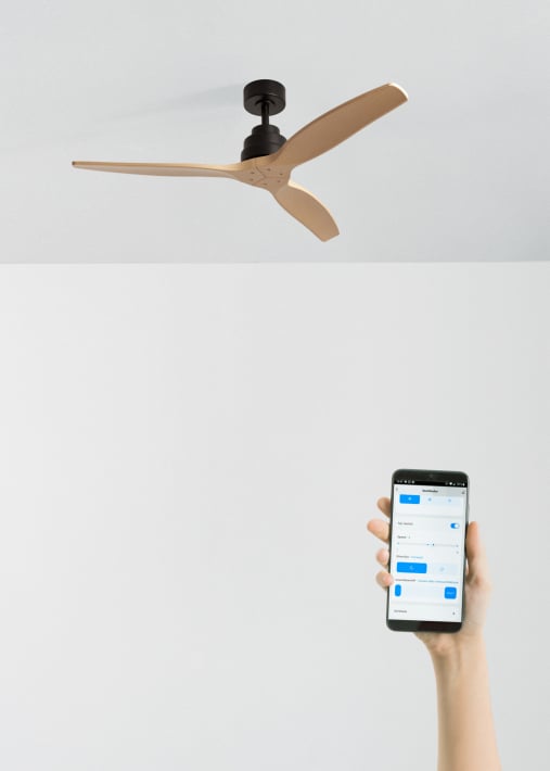 WIND STYLANCE - Leiser 40-W-Deckenventilator mit Flügeln aus technischem ABS, in verschiedenen Größen erhältlich