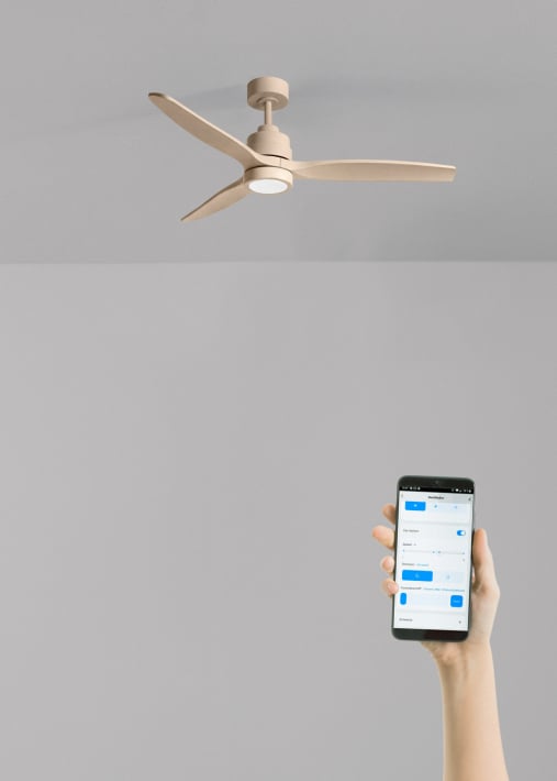 WIND STYLANCE - Leiser 40-W-Deckenventilator mit Flügeln aus technischem ABS, in verschiedenen Größen erhältlich