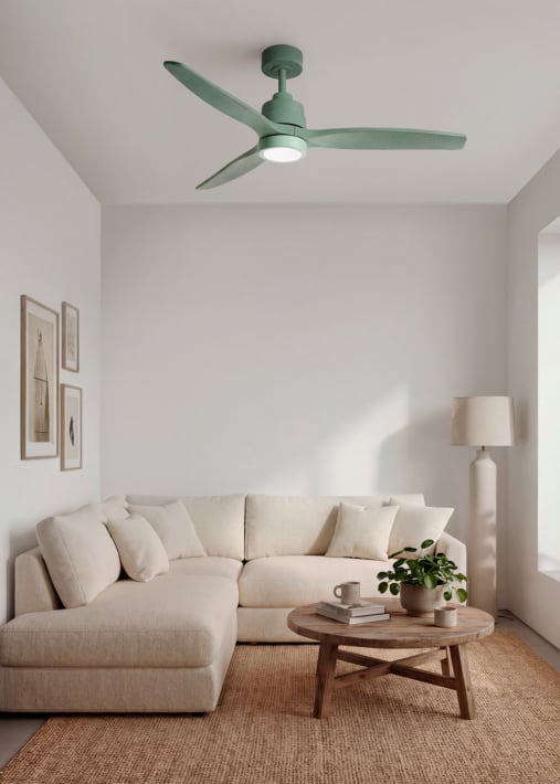 WIND STYLANCE - Leiser 40-W-Deckenventilator mit Flügeln aus technischem ABS, in verschiedenen Größen erhältlich