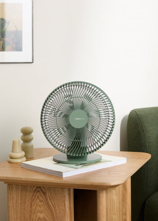 AIR DUAL COMPACT - Wiederaufladbarer Tisch- und Wandventilator 10 W