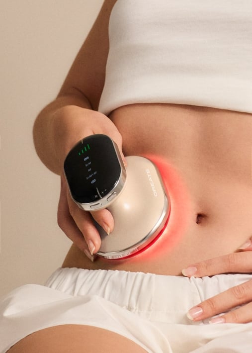 SKINCARE RF BODY 4 in 1 - 4-in-1 Radiofrequenz-Körpergerät mit EMS und LED-Lichttherapie