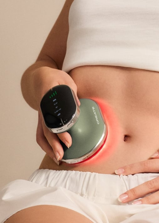 SKINCARE RF BODY 4 in 1 - 4-in-1 Radiofrequenz-Körpergerät mit EMS und LED-Lichttherapie