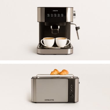 Kaufen PACK - THERA STYLANCE PRO Cafetera Express + TOAST ADVANCE Toaster