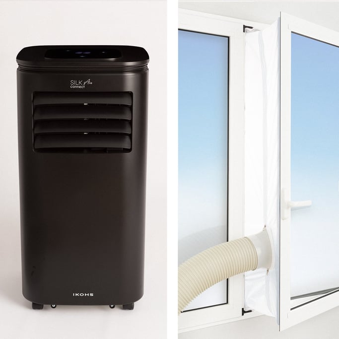 Pack SILKAIR CONNECT + Fensterabdichtung für mobile Klimaanlagen, Galeriebild 1