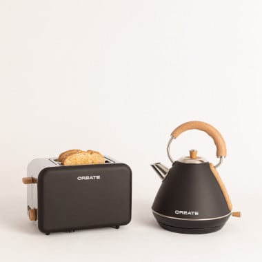 Kaufen PACK - TOAST RETRO Brot Toaster + KETTLE RETRO L Kessel
