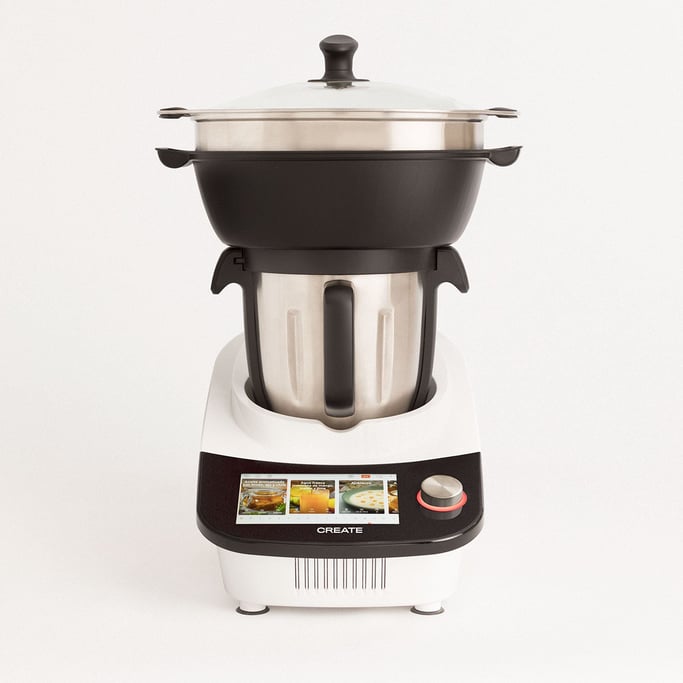 CHEFBOT TOUCH LARGE - Smarter Küchenroboter mit Dampfkorb, imagen de galería 1