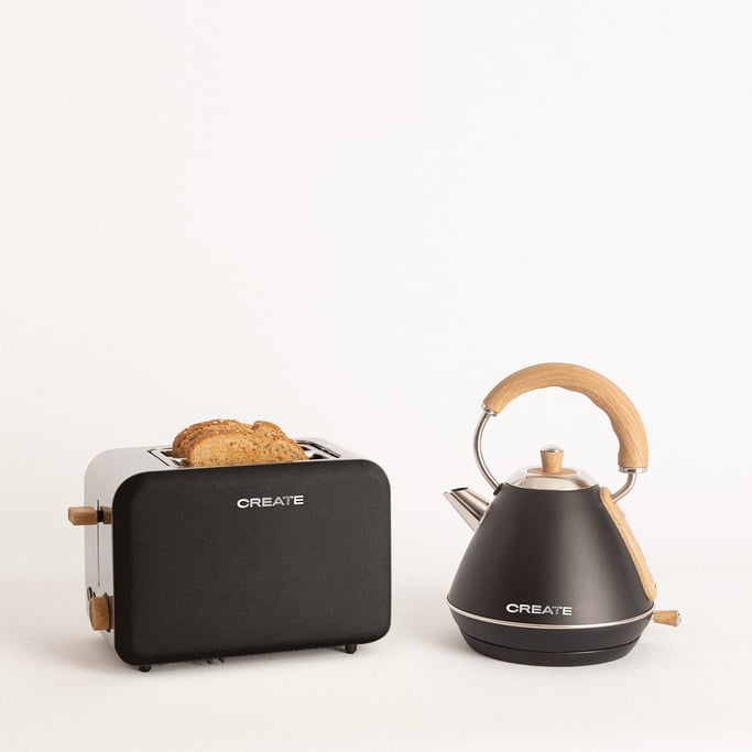 PACK - TOAST RETRO Toaster + KETTLE RETRO M Wasserkocher 1L, imagen de galería 1