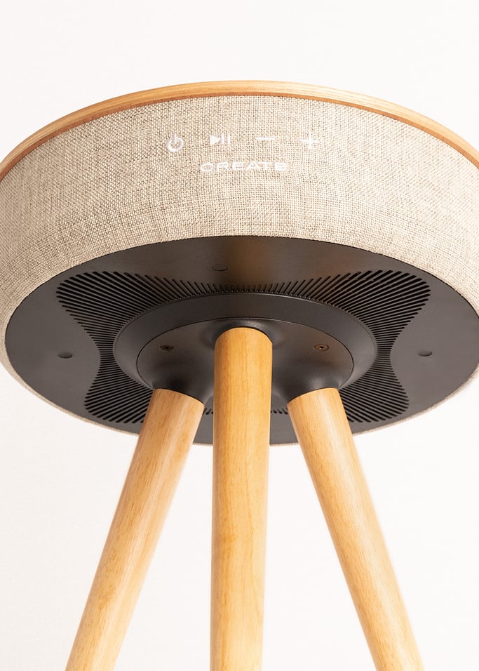 SPEAKER TABLE 360 - Tischlautsprecher mit 360°-Rundum-Sound, Bluetooth und kabelloser Ladefunktion, Galeriebild 6