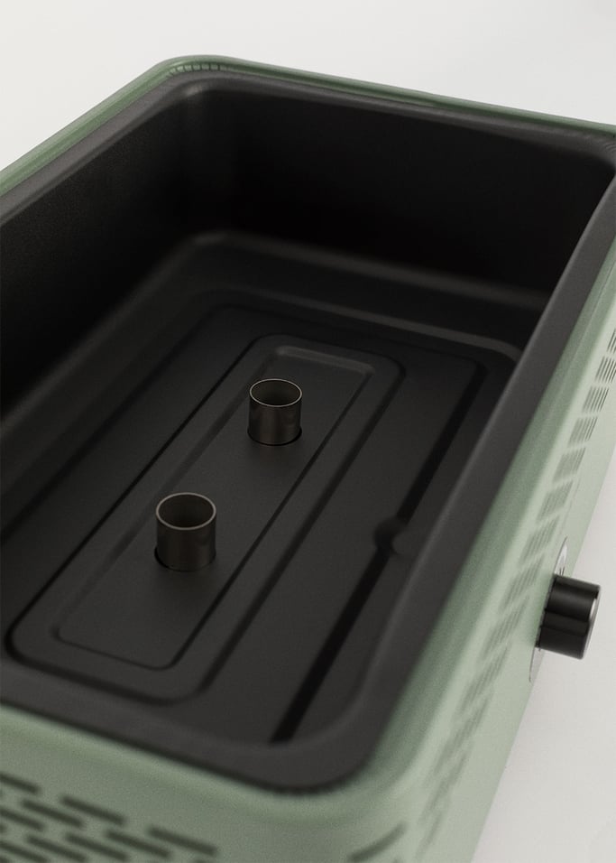 BBQ COMPACT - Tragbarer Holzkohlegrill mit geringer Rauchentwicklung, Galeriebild 7