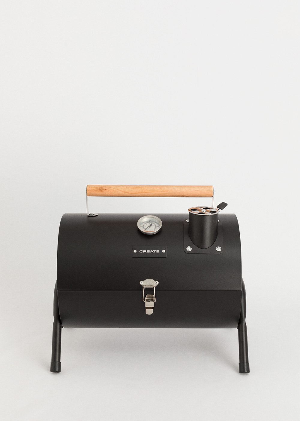 BBQ SMOKEY COMPACT - Tragbarer Smoker-Grill mit Holzkohle - Create