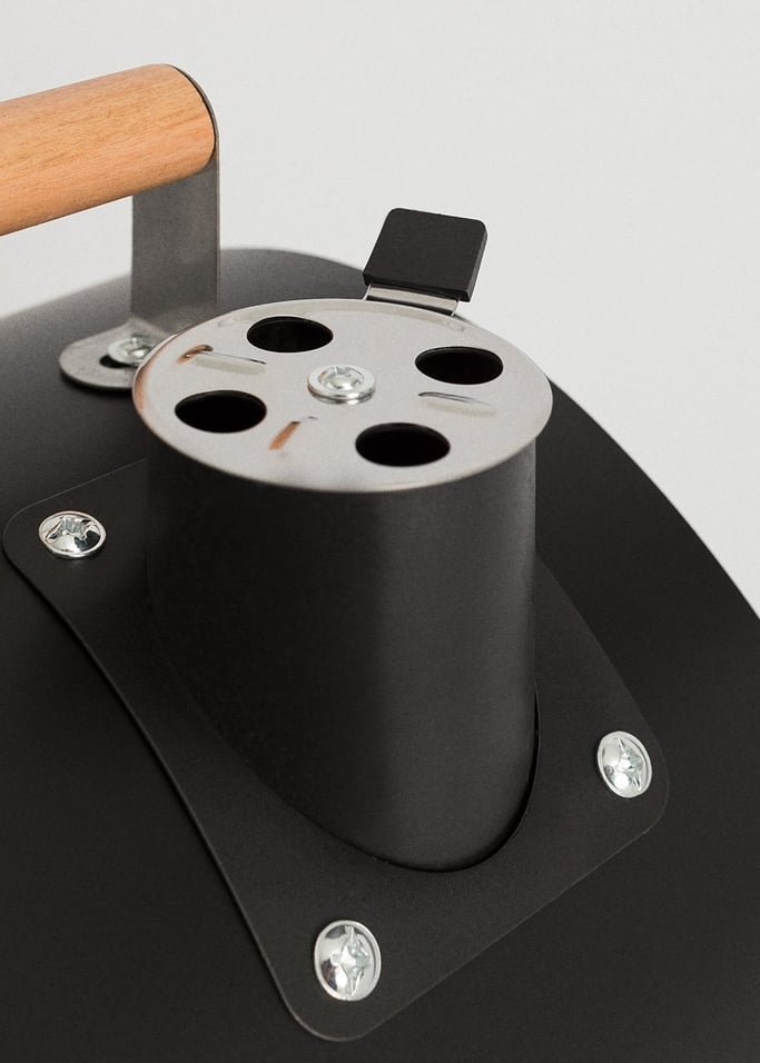 BBQ SMOKEY COMPACT - Tragbarer Smoker-Grill mit Holzkohle, Galeriebild 9