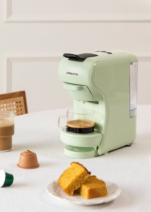 Kaufen POTTS - Multikapsel- und Kaffeemehl-Espressomaschine