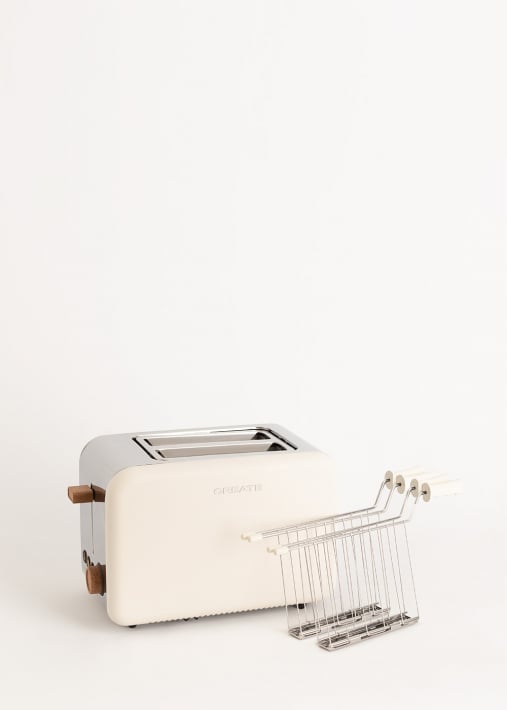 Kaufen PACK TOAST RETRO Klein Toaster für breite Scheiben + 2 SANDWICHZANGEN