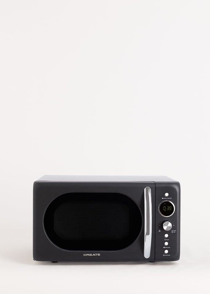 MICROWAVE RETRO - Digitale Mikrowelle mit Grillfunktion 900W, Galeriebild 2