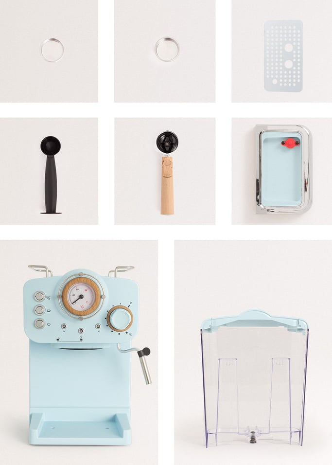 Pack TOAST RETRO Toaster + THERA RETRO Espresso-Maschine mit mattem Finish, Galeriebild 4