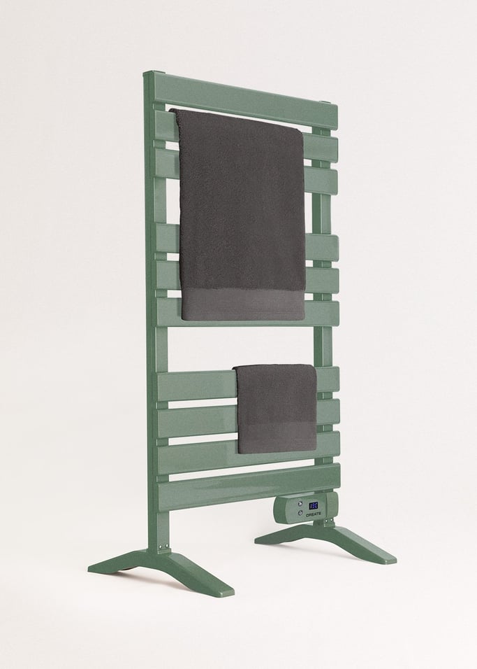 WARM TOWEL - Elektrischer Badheizkörper für Boden oder Wand 500W, Galeriebild 3