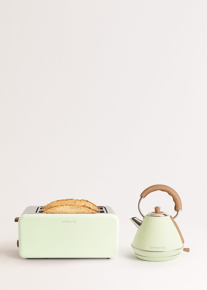 Pack TOAST RETRO Toaster + KETTLE RETRO Wasserkocher, Galeriebild 1