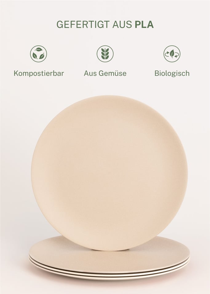 KITCHENWARE OUTDOOR ECO - Set mit 4 Tellern für den Außenbereich, Galeriebild 3