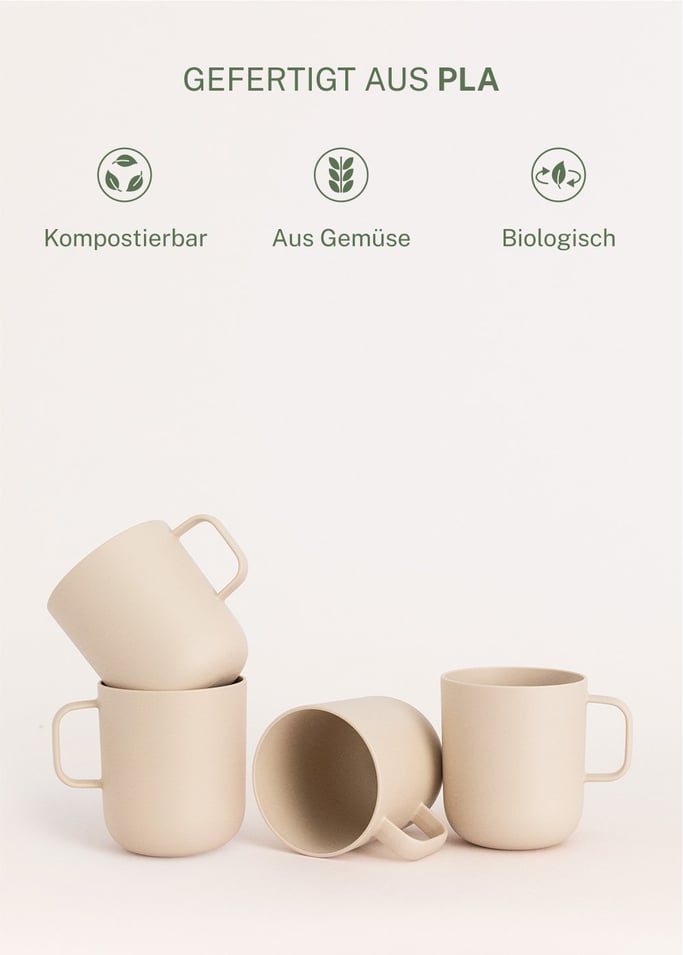 KITCHENWARE OUTDOOR ECO - Set mit 4 Tassen für den Außenbereich, Galeriebild 4