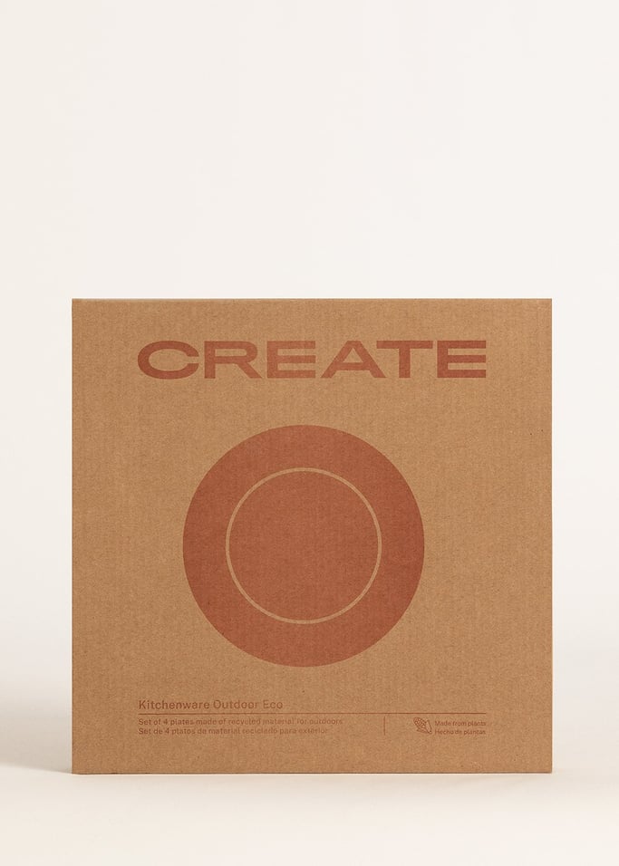 KITCHENWARE OUTDOOR ECO - Set mit 4 Tellern für den Außenbereich, Galeriebild 8