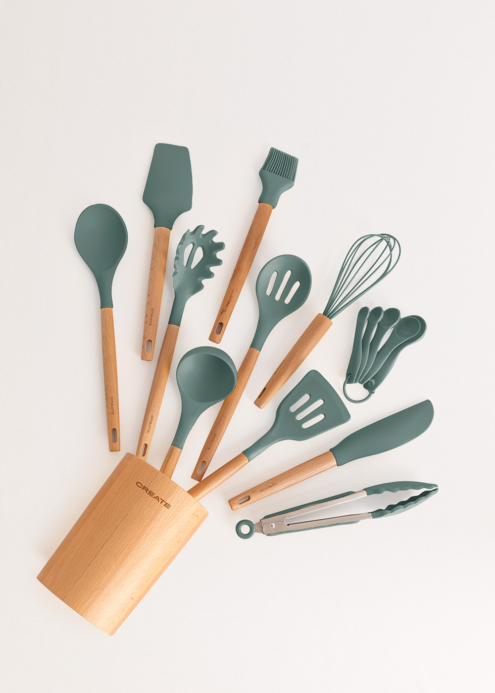 KitchenCraft Backpinsel Mit Naturborsten & Holzgriff | 25 Cm, Zum Bestreichen Von Braten, Gebäck & Kuchen