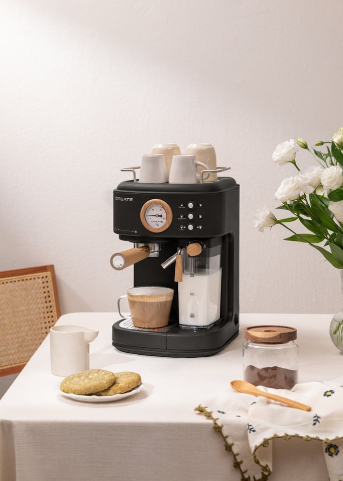 THERA RETRO PRO - Halbautomatische Espresso-Kaffeemaschine 20bar, Galeriebild 1