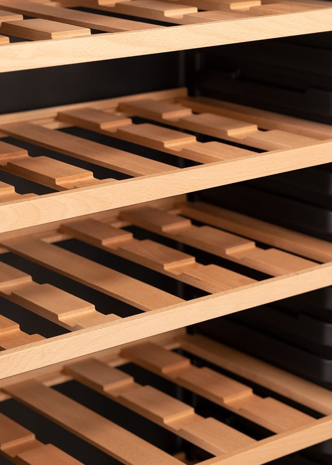 WINECOOLER RETRO - Elektrischer Weinkühler im Retro-Stil für 12, 45 oder 76 Flaschen, Galeriebild 4