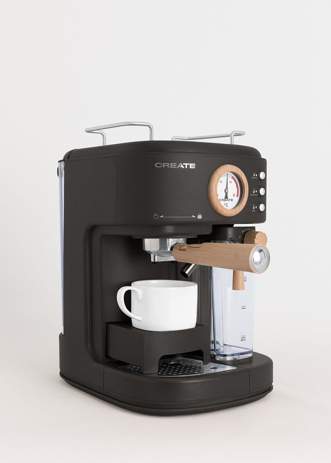 Pack THERA RETRO PRO Halbautomatische Espresso-Kaffeemaschine + MILL PRO Kaffee- und Gewürzmühle, Galeriebild 2