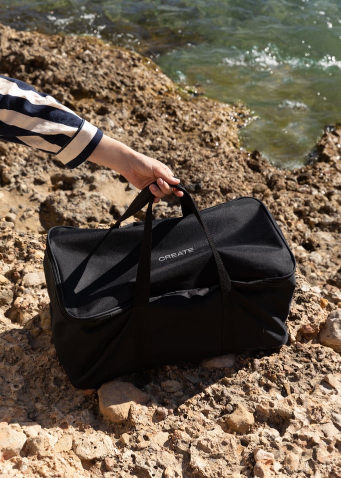 BBQ COMPACT - Tragbarer Holzkohlegrill mit geringer Rauchentwicklung, Galeriebild 5