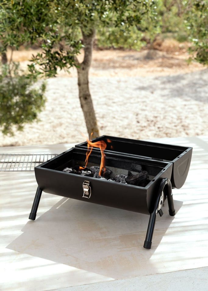 BBQ SMOKEY COMPACT - Tragbarer Smoker-Grill mit Holzkohle, Galeriebild 5