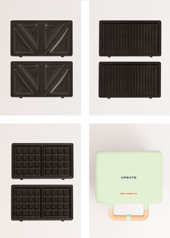 STONE STUDIO - Sandwichgrill und Waffeleisen mit austauschbaren Platten, Galeriebild 7