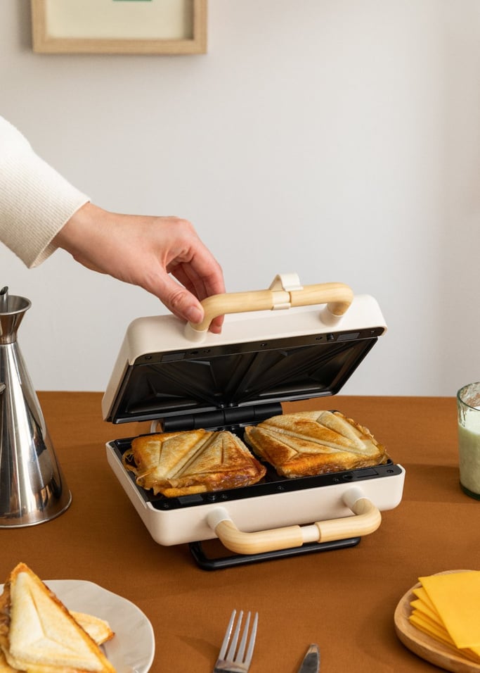 Austauschbare Platten für STONE STUDIO Doppelt - Waffeln, Pfannkuchen, Taiyaki Fisch, Sandwich, Grill, Galeriebild 3