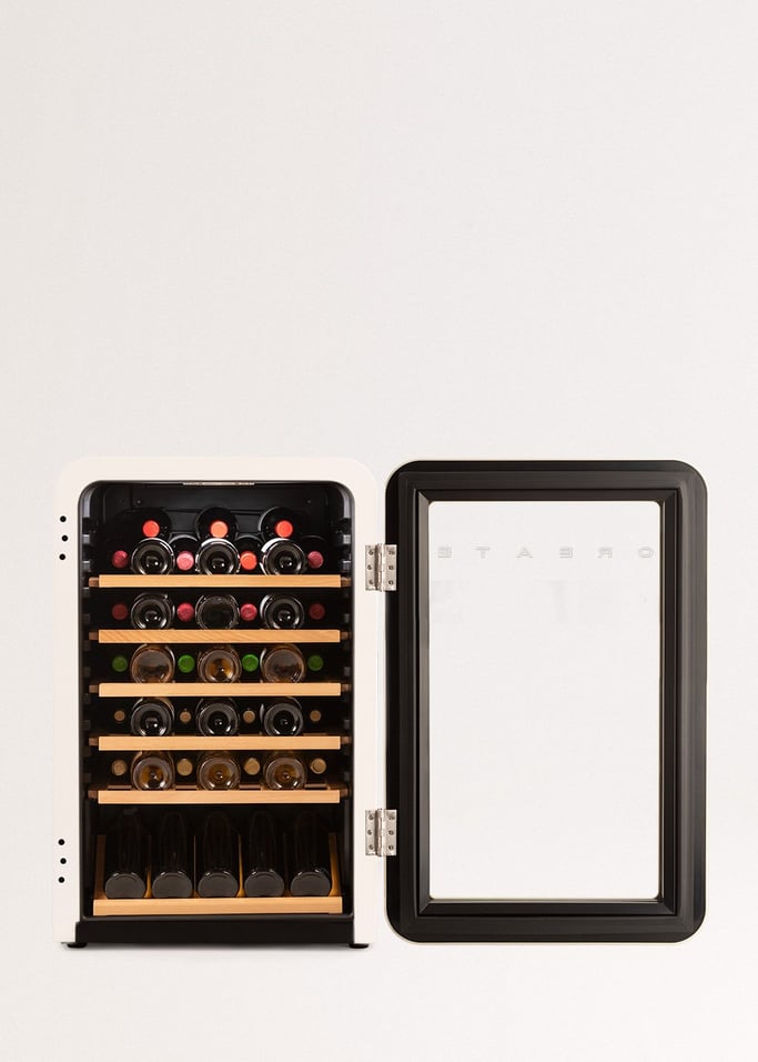 WINECOOLER RETRO - Elektrischer Weinkühler im Retro-Stil für 12, 45 oder 76 Flaschen, Galeriebild 3