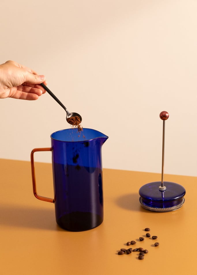 AMBAR COLLECTION - Kaffeekanne 670 und 500ml aus Borosilikatglas, Galeriebild 2