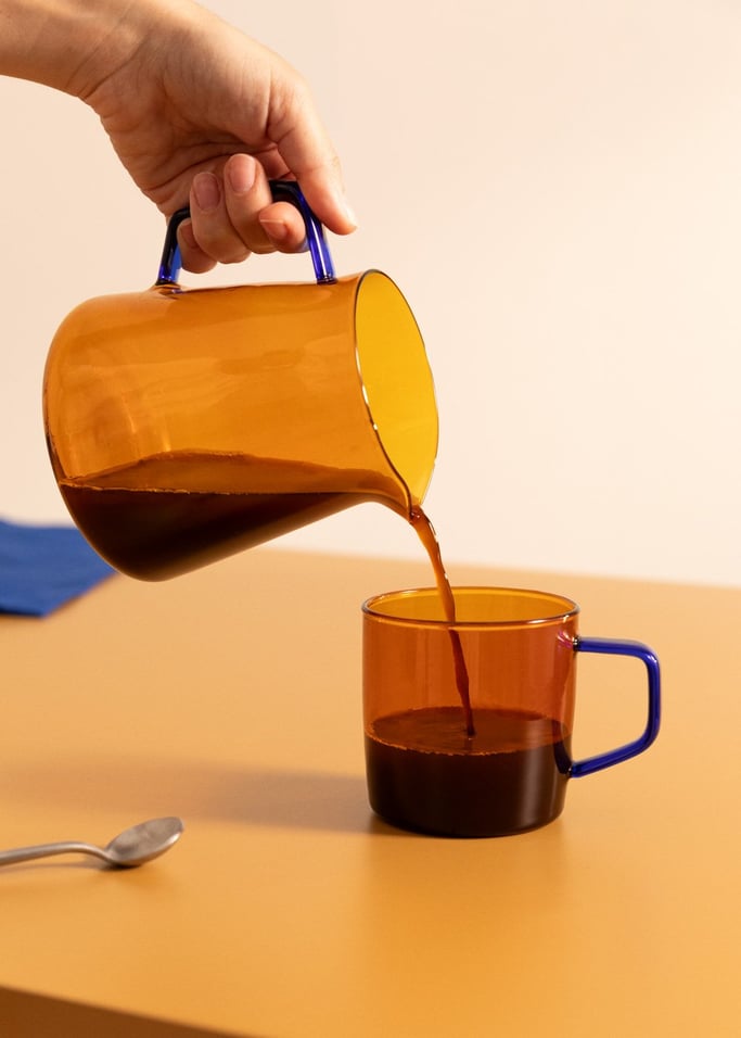 AMBAR COLLECTION - Kaffeekanne 500ml aus Borosilikatglas, Galeriebild 5
