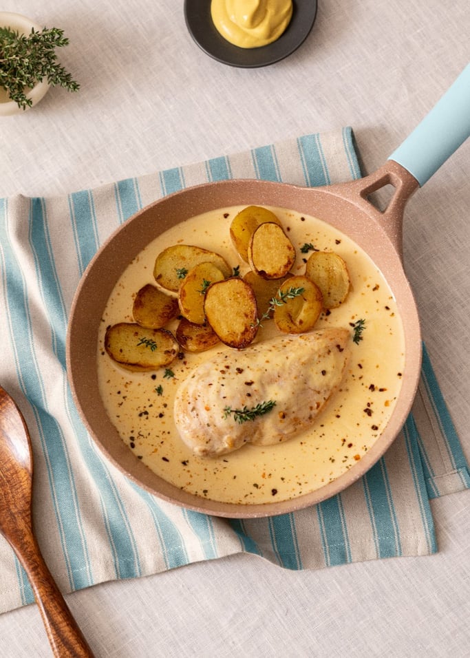 PAN STUDIO - Bratpfanne aus Aluminiumguss und Bakelitgriff , Galeriebild 2
