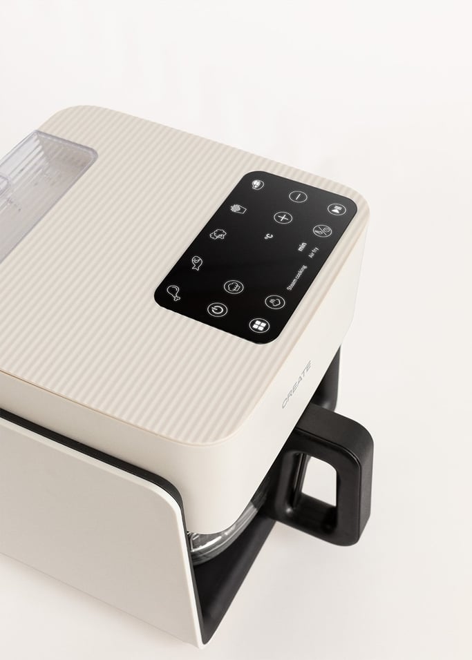 AIR FRYER STUDIO CRYSTAL - 4,2L Glas-Heißluftfritteuse mit optionalem Dampfgarer, Galeriebild 7