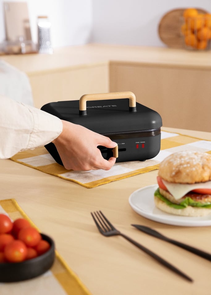 STONE STUDIO PRO - Multifunktionaler Grill mit 180º-Öffnung, Galeriebild 3